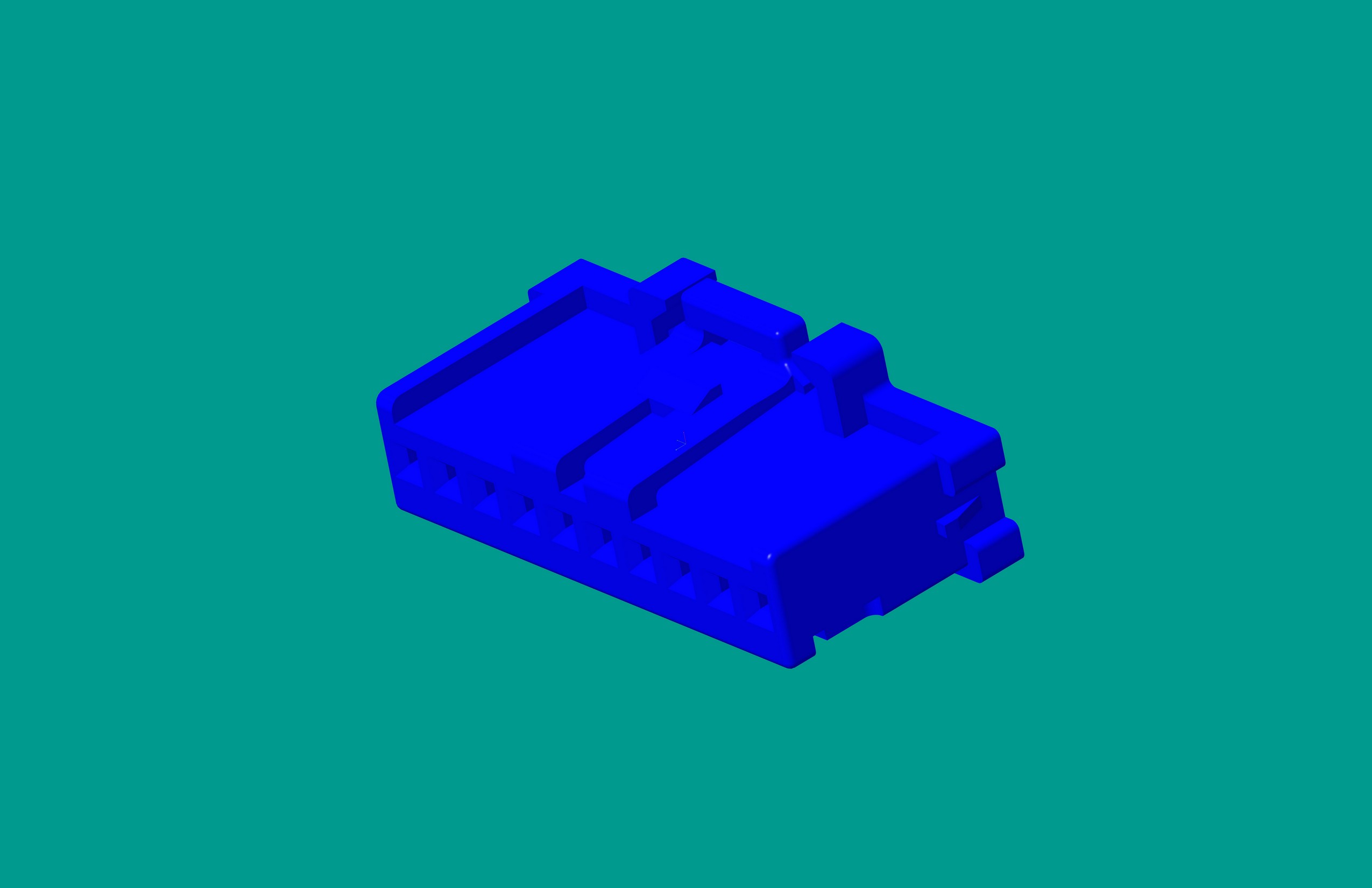 2.0間距，PNIRP-10V-S藍色