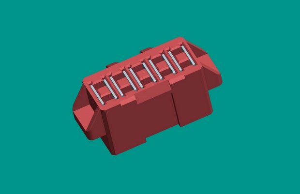 2.0mm跳線帽紅色（3號帽子）