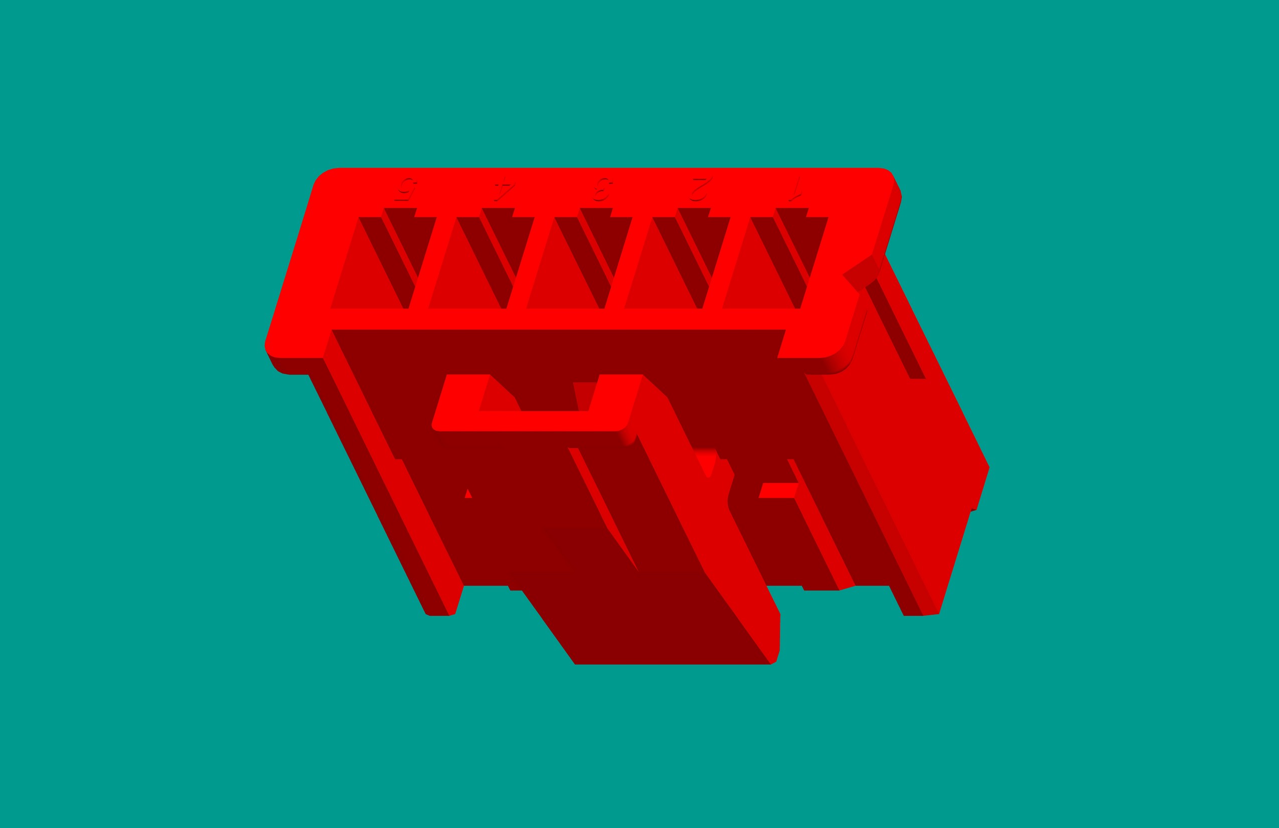 XA-5Y  PA66普通-紅色-包裝