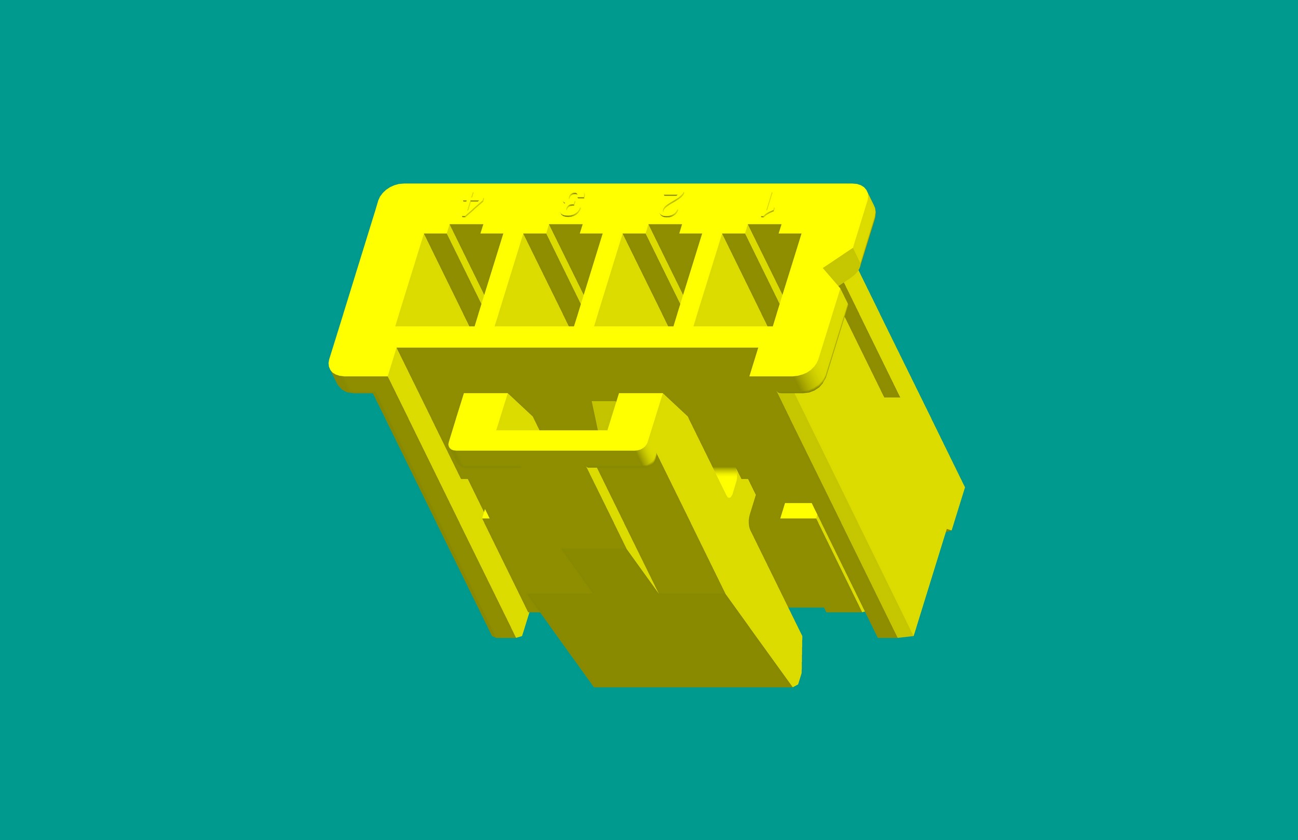 XA-4Y PA66普通-黃色-包裝