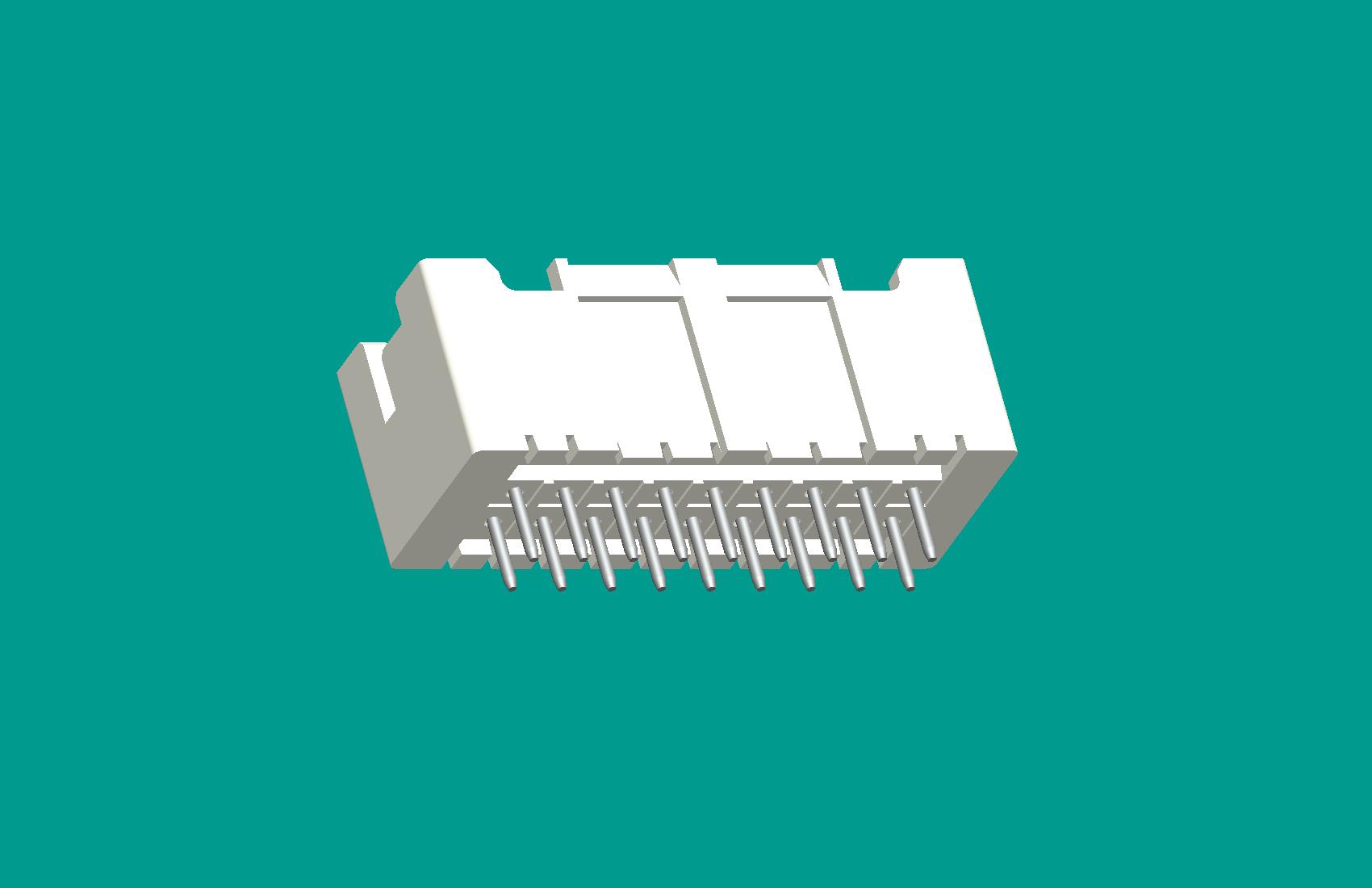XAD-2×9A立式針座本色/高灼熱絲