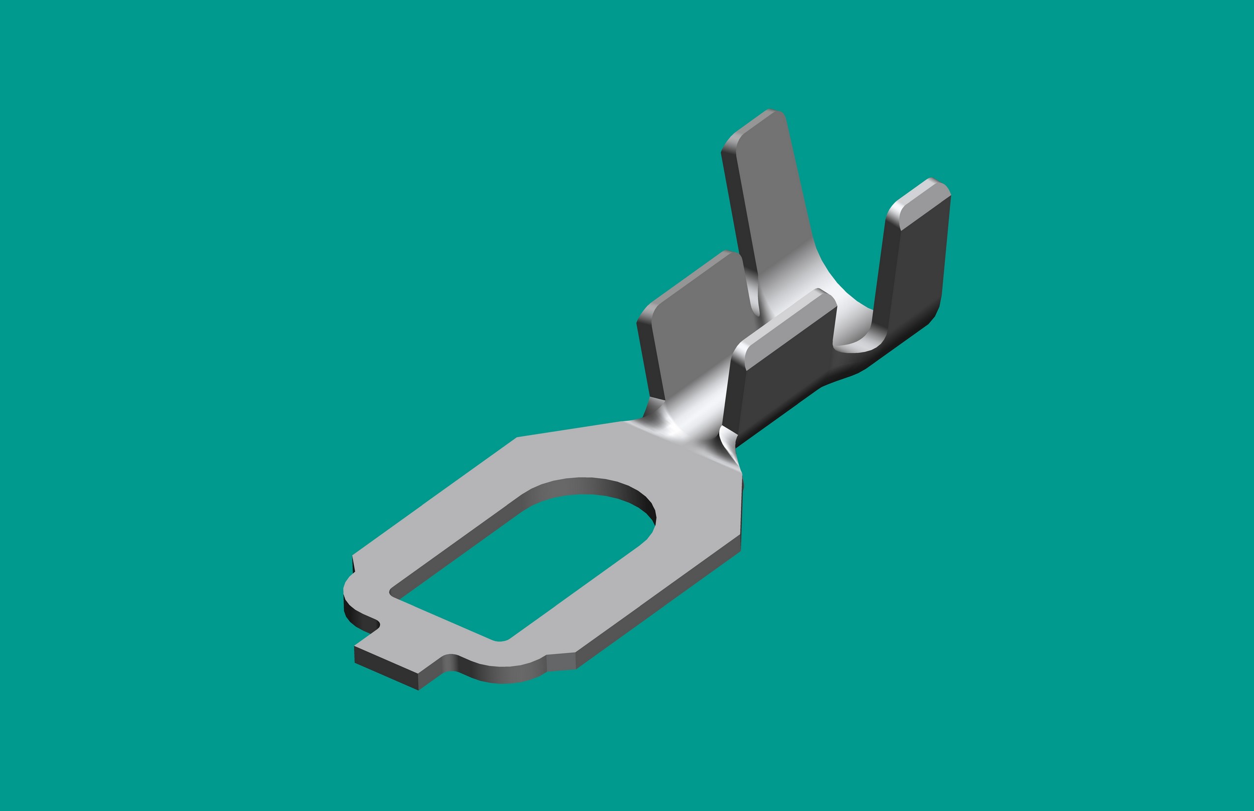 3.7*7.0*0.5叉形中腳